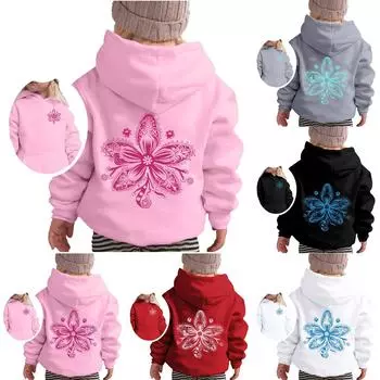 Мальчики Девочки Детская мода Повседневные универсальные повседневные толстовки с круглым вырезом Длинные рукава Лоскутные топы толстовки 150 чёрный