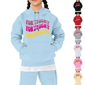 Мальчики Девочки Детская мода Повседневные универсальные повседневные толстовки с круглым вырезом Повседневные толстовки с длинным рукавом 110 бежевый