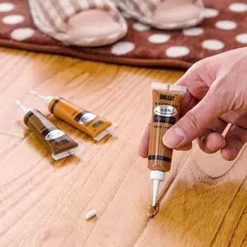 Мальчики Девочки Твердый пол DIY Товары для дома Деревянная мебель Ремонтная краска Божественная вечеринка Популярная ручка для ремонта Black walnut