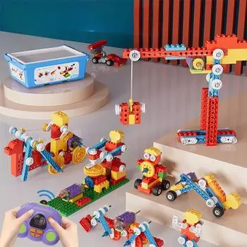 Мальчики и девочки Электромеханические передачи Наука и образование Пульт дистанционного управления Программирование Детские развивающие головоломки Сборные игрушки