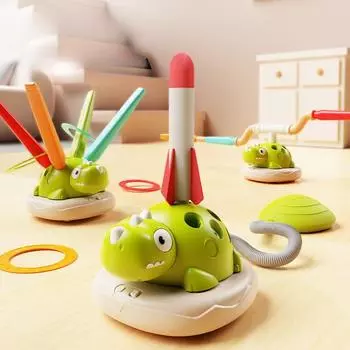 Мальчики и девочки три в одном динозавр спортивный автомат на открытом воздухе многопользовательский интерактивный развлечение сенсорная интеграция физическая нагрузка обучающая игрушка детский подарок