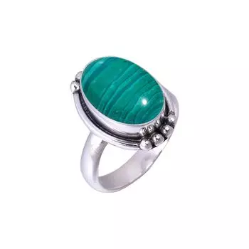 Malachite 925 Sterling Silver Ring V2519, Green Ring, Oval Ring, Valentin s Day Gift, Gift For Her, Birthday Gift, Handmade Jewelry, Silver Jewelry, U