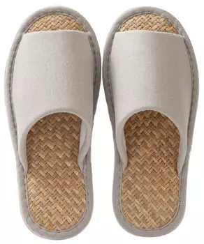 Malai Grass Slippers with Natural Malai Available in 3 Sizes and 4 Slippers with Open Summer Indoor Unisex [zenHome] [Made Grass, Colors] Cool,