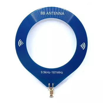Малая антенна BB 9,9 кГц-181 МГц широкополосная кольцевая антенна MW SW интерфейс SMA направленная приемная петлевая антенна для приемника Malachite SDR TEF6686