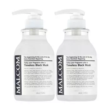 Malcolm Timeless Black Musk Hair Treatment, 520ml, 2 units