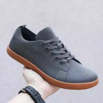 Male Casual breathable shoes Outdoor non slip Men Barefoot Soft Sole Flats Non Slip Walking Footwear Plus Size Comfort Sneakers 36