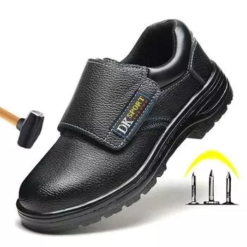 Male Outdoor Work Safety Boots Steel Toe Indestructible Shoes Men Working Shoes For Men Safety Shoes Light Men Boots Protective 35