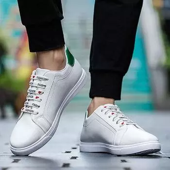 Male Shoe Fashion 2024 Men s Casual Shoes Leisure Breathable Sneakers Korean Style Offer Trends Low Price Footwear On Sale Work 38