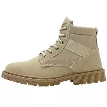 Male Shoes Steel Toe Men s Boots Lace Up Puncture-Proof Ankle Booties Short Barrel Non Slip Cheap Trendy 2025 High Quality Y2k 38