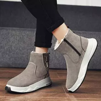Male Shoes With Zip Black Non Slip Men s Boots In Promotion Comfortable Casual Footwear Hot Selling Fashion Cheap Original Deals 39