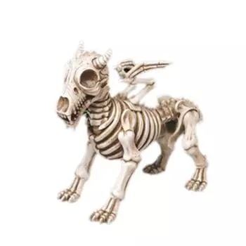 Male Skeleton Halloween Female Dog Toys Doll Resin Decorative Ornaments Tabletop Dog