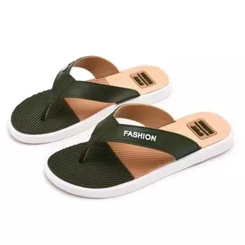 Male Slipper Pvc Slides Flat Soft Sabot Men s Shoe With 2025 New In Elegant Casual Fun Low Price Cheap Shoes Adult Summer Sale 40