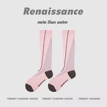 Male Spring and Autumn Sports Professional Running Rope Fitness Pressure Muscle Can Calf Socks 1 pair