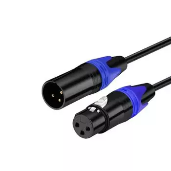 Male To Female Amplifiers Extension Cable OFC XLR Audio Line XLR Audio Cable Microphone 1.5m