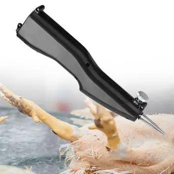 Маленькая электрическая машина для удаления перьев, ощипывающая птицу для уток, черная