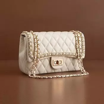 Маленькая ароматизированная сумка женская сумка Chao Lingge Chain Bag Texture одно плечо подмышечная сумка через плечо