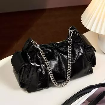 Маленькая ароматная кожаная женская сумка, модная сумка через плечо, сумка-тоут, осенняя сумка через плечо на одно плечо