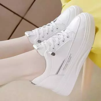 Маленькая белая туфелька для леди, увеличивающая высоту доски, туфелька для леди 35 белый