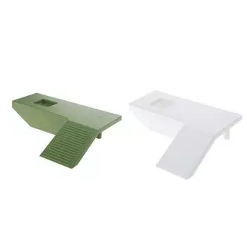 Маленькая черепаха для отдыха, греется, сушится, рептилии, черепахи, восхождения, лестница, пластиковые украшения, декор для среды обитания small зелёный