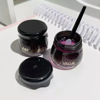 Маленькая черная банка, маска для губ, увлажняющая помада, освежающий нежирный универсальный макияж для губ, бальзам для губ для девочек 1#peach