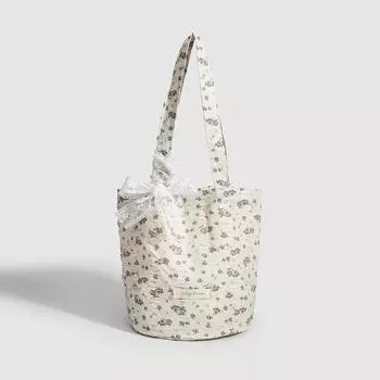 Маленькая цветочная ретро-маленькая свежая сумка через плечо, сумка высокого уровня внешнего вида