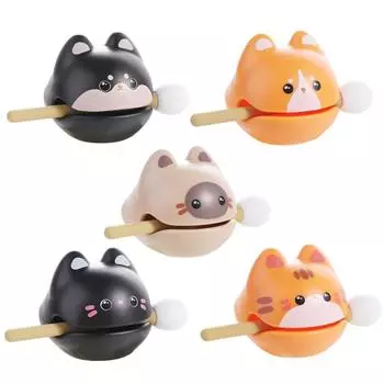 Маленькая деревянная рыбка-стучалка, милая, переносная, декомпрессионная, офисная, медитационная, украшение, студенты, забавная, ударная игрушка, подарок, образовательная