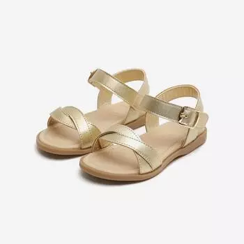 Маленькая Диана Эльза Золотые Сандалии 140