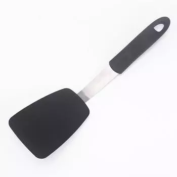 Маленькая гибкая силиконовая лопатка, термостойкий кухонный инструмент