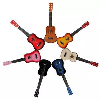 Маленькая гитара 21 дюйм гитара игрушка гитара гитара щипковый музыкальный инструмент