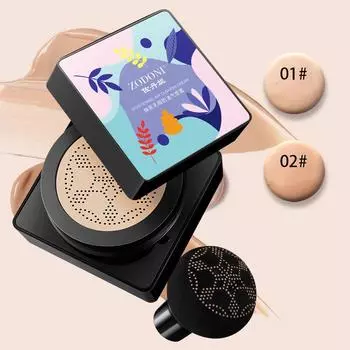 Маленькая грибная головка на воздушной подушке Cc Cream Изолирующий осветляющий BB-крем Жидкий тональный крем-консилер Natural