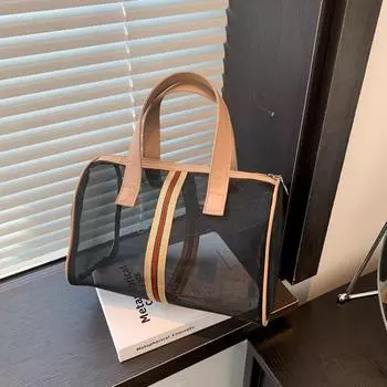 Маленькая и модная большая сумка 2023, летняя новая сумка для отдыха и поездок на работу, сумка большой вместимости, корейское издание, модная сумка