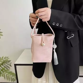 Маленькая и модная женская сумка для мобильного телефона через плечо, новая корейская версия Tangnier, модная повседневная и универсальная маленькая квадратная сумка на одно плечо для поездок на работу