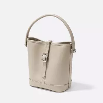 Маленькая и высококачественная сумка-ведро, новая модная сумка в стиле ретро, кожаная сумка через плечо большой емкости для женщин