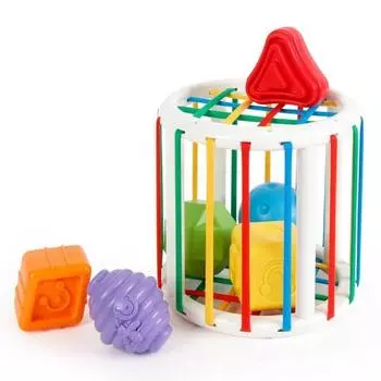 Маленькая игрушка для развития мышц Hello Dino, подходящая по форме ролика, вставная игрушка для 6-месячного ребенка, корейские детские игрушки