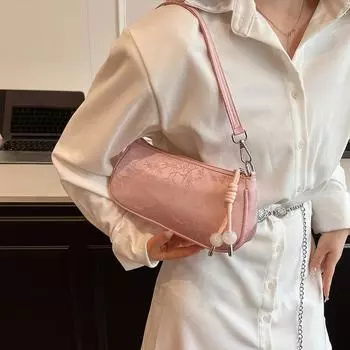 Маленькая изысканная тканевая сумочка, милая, легкая, роскошная, модная, на все четыре сезона, универсальная, для молодой леди