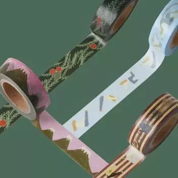 Маленькая канцелярская лента Sojak 5 Happy Hobby, 3 типа, выберите 1, популярная фраза в Корее yoga