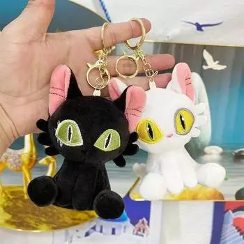 Маленькая кошечка, кулон, плюшевая кукла, кукла, сумка в стиле рэгдолл, маленькая подвеска, брелок, плюшевая игрушка