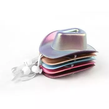 Маленькая ковбойская шляпа для домашних животных, регулируемая дышащая ковбойская шляпа для домашних животных, защита от падения, шляпы от солнца для кошек, шляпы, товары для животных