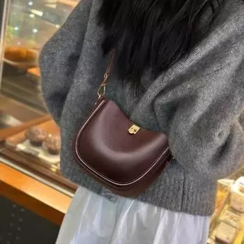 Маленькая квадратная сумка из натуральной кожи, сумка через плечо, женская модная повседневная сумка через плечо, сумка для мобильного телефона из коровьей кожи, сумка для мамы чёрный