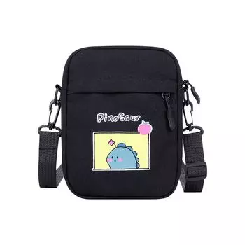 Маленькая квадратная сумка, летняя винтажная сумка через плечо для девочек, холщовая милая студенческая японская интернет-красная сумка на плечо