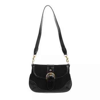 Маленькая квадратная сумка Maillard Autumn and Winter Retro, изысканная сумка через плечо высокого класса KLY6865 коричневый