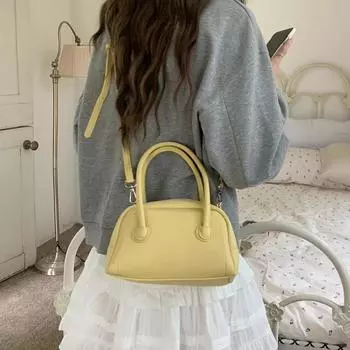 Маленькая квадратная сумка Niche, женские сумки через плечо, новая фактура, ручная сумка в корейском стиле, модная универсальная сумка через плечо для отдыха на открытом воздухе