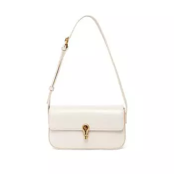 Маленькая квадратная сумка нового стиля, модная и простая, сумка на одно плечо, элитная сумка тофу, сумка из воловьей кожи под мышками, женская сумка через плечо, стиль ретро