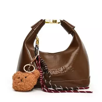 Маленькая квадратная сумка в стиле ретро, полная новой моды и высокого смысла. красный