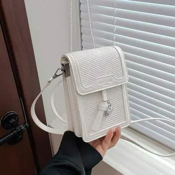 Маленькая квадратная сумка женская новая модная летняя модная сумка через плечо, сумка-мессенджер, сумка для мобильного телефона