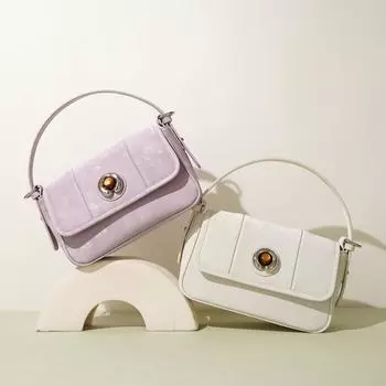 Маленькая квадратная женская сумка с классическим клапаном, натуральная кожаная сумка через плечо, модные женские вечерние сумки