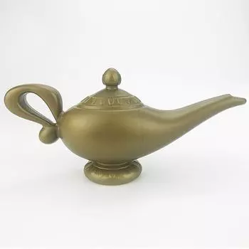 Маленькая лампа Алладина для Хэллоуина, практичный костюм, реквизит, простые украшения для выдувных изделий, праздничные атрибуты