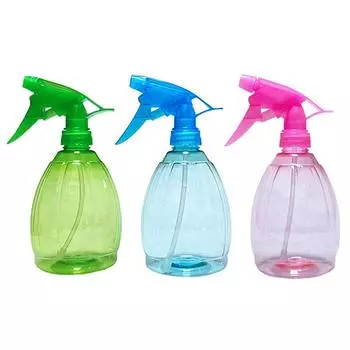 Маленькая лейка для садовых цветов, домашняя лейка, ПЭТ-распылитель для полива тыквы, 500 мл