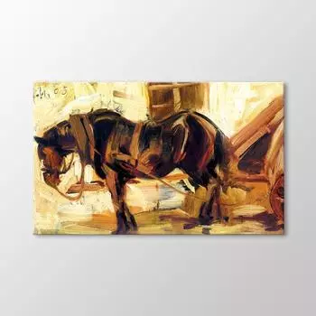 Маленькая лошадь этюд, 1905 год Живопись