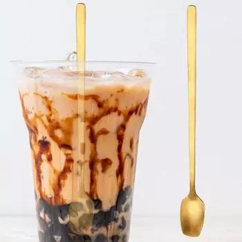 Маленькая ложка, прочная утолщенная легкая кофейная ложка, ароматизированная десертная ложка для смешивания, ложка для смешивания, бытовые принадлежности серебряный